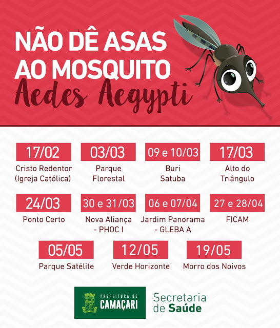 🚨 Atenção:  bairro do Burissatuba recebe campanha de combate ao mosquito