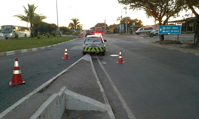 🚨STT realiza intervenção no viaduto do trabalhador 