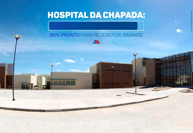 🚨 O GOVERNO DO ESTADO ESTÁ EM CONTAGEM REGRESSIVA PARA ENTREGAR A POPULAÇÃO BAHIANA O HOSPITAL DA CHAPADA.