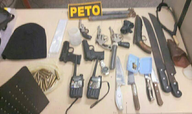🚨DIAS DÁVILA: várias Armas foram Apreendidas em uma residência abandonada