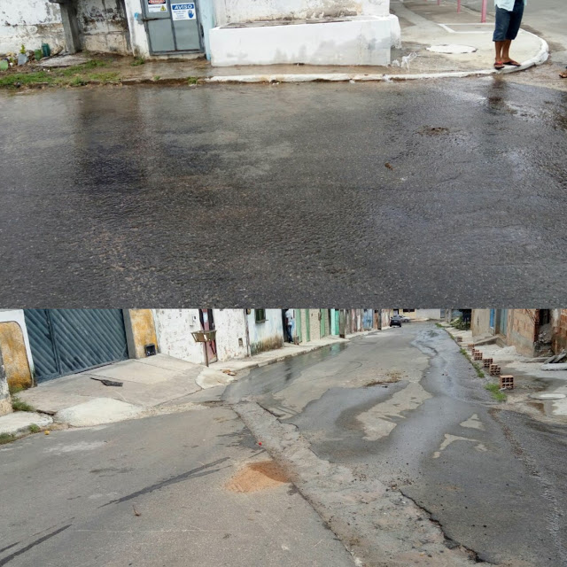 🚨 MORADORES ESTÃO SOFRENDO COM FALTA DÁGUA NO BAIRRO DO PHOC III DEVIDO HÁ UM VAZAMENTO DE GRANDE PROPORÇÃO.