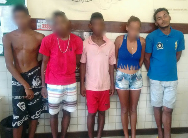 🚨 QUADRILHA É PRESA APÓS DENÚNCIA DE QUE OS MESMOS ESTARIAM PRATICANDO DIVERSOS ASSALTO NA CIDADE DE CAMAÇARI