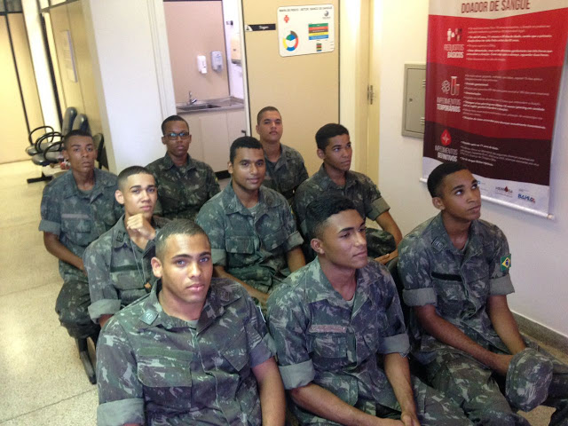 🚨Atiradores realizam doação voluntária de sangue. Confira !