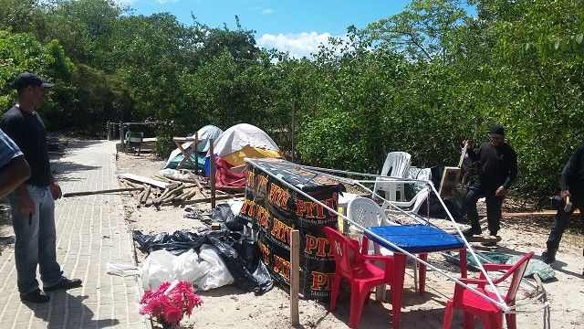 🚨Operação da Prefeitura retira 23 barracas de Itacimirim e Barra do Jacuipe