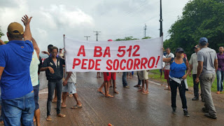 🚨MORADORES DO LEANDRINHO FECHAM A BA-093 NA MANHÃ DESTA SEGUNDA-FEIRA (22)