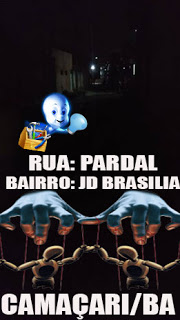 MORADORES DA RUA PARDAL EM CAMAÇARI ESTÃO SEM ILUMINAÇÃO PÚBLICA E PEDEM SOLUÇÃO DOS ÓRGÃO COMPETENTE.