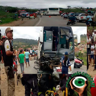 Acidente envolvendo ônibus da empresa Cidade Sol mata 3 pessoas da mesma família na Bahia 6 de agosto de 2017