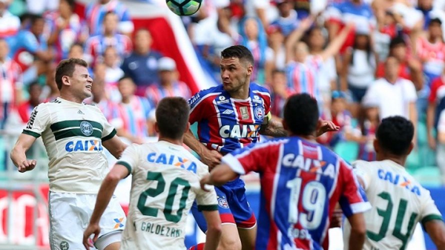 Bahia empata com o Coritiba na Arena Fonte Nova