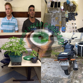 🚨 EM UMA ABORDAGEM POLICIAL DOIS ACUSADOS DE TRAFICO DE DROGAS SÃO PRESOS NO BAIRRO DA GLEBA C NA TARDE DESTA TERÇA-FEIRA (12) EM CAMAÇARI.
