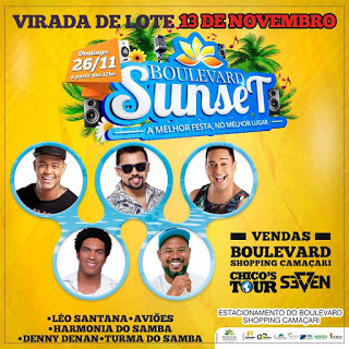 BOULEVARD SUNSET: O segundo lote está limitadíssimo