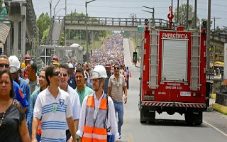 Empresas realizam exercício simulado no Polo Industrial de Camaçari