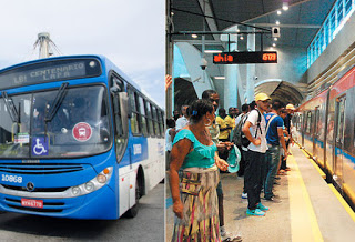 🚨Ônibus de Salvador não farão integração com metrô nesta quarta(08)