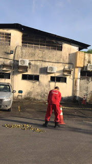 🔥ATO CRIMINOSO – Encapuzados rendem vigilantes e incendeiam Seinfra