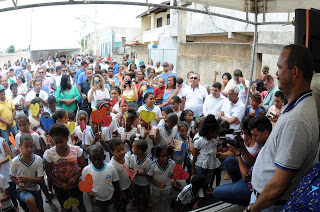 Mutirão de Catu de Abrantes recebe programa Prefeitura nos Bairros