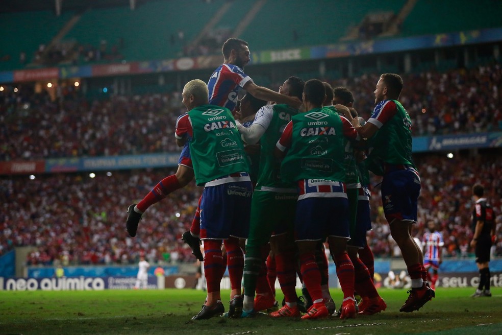 De virada, Bahia bate o Santos por 3×1 e vê torcida cantar: “Libertadores, sou eu que vou”