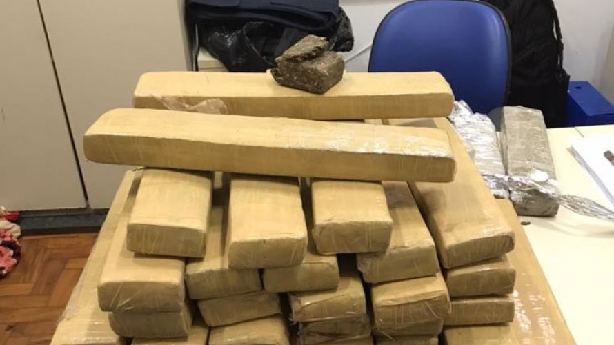 Mais de 40 quilos de maconha são apreendidas pela 14ª DT na Barra