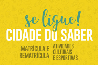 CIDADE DO SABER – Instituição abre inscrição para veteranos e novatos