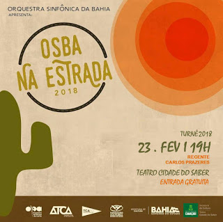 Cidade do saber  recebe apresentação da OSBA nesta  sexta-Feira