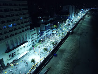 Drone da PM ajuda no monitoramento das festas de pré-Carnaval em salvador