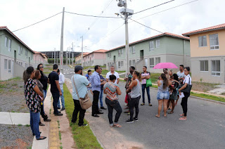 Contemplados do sitio verde fazem  vistorias nesta quinta-Feira (15).