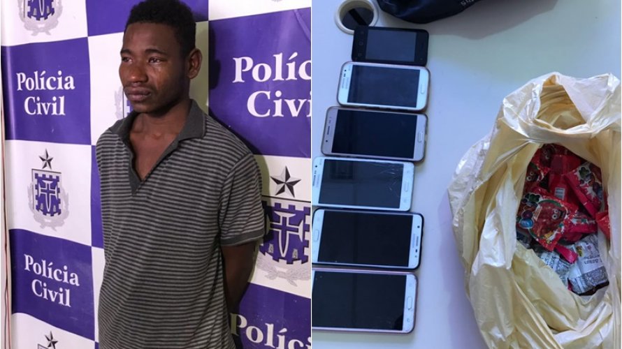 Falso baleiro é preso após assalto a ônibus na manhã desta sexta (13)