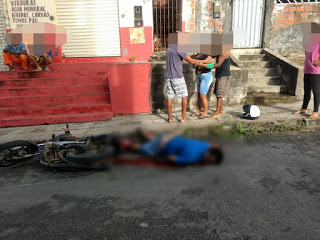 Homem morre e outro fica ferido após acidente no bairro do Parque Verde I, em Camaçari.