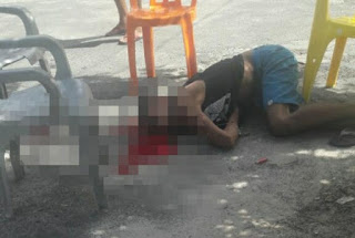 Atenção acaba de ocorrer um Homicídio no bairro da Gleba C