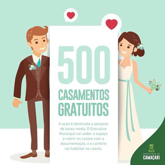 Casamento coletivo já tem nova data