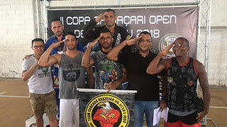 PMs são destaques em campeonato de jiu-jtsu em Camaçari