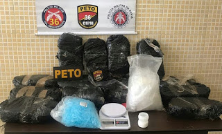 Cerca de 14 kg de maconha são encontrados em Dias D’Ávila