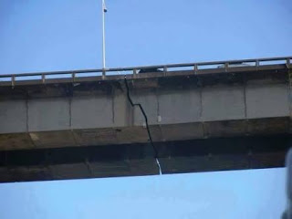 Rachadura na ponte da Pedra do Cavalo deixa moradores do recôncavo assustados