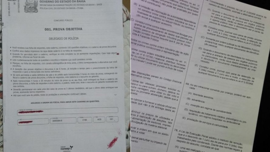 Concurso PC-BA: Ministério Público, Saeb e Vunesp se reúnem na próxima semana