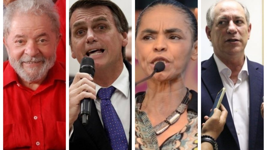 Lula tem 33%, Bolsonaro, 15%, Marina, 7%, e Ciro, 4%, aponta pesquisa Ibope