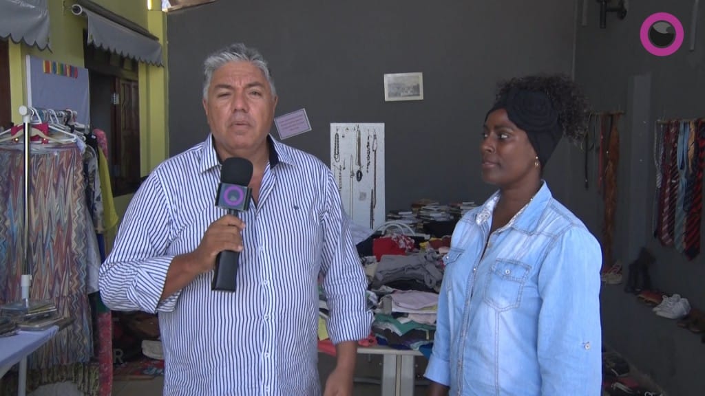 A casa de Luzia fica situada no Bairro da Gleba E, em Camaçari