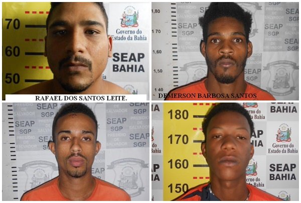 Presídio de Salvador registra 14 fugas em menos de um mês. Quatro detentos fugiram nesta quarta