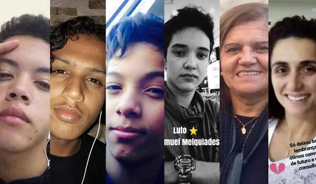 Veja quem são as vítimas do massacre em escola de Suzano