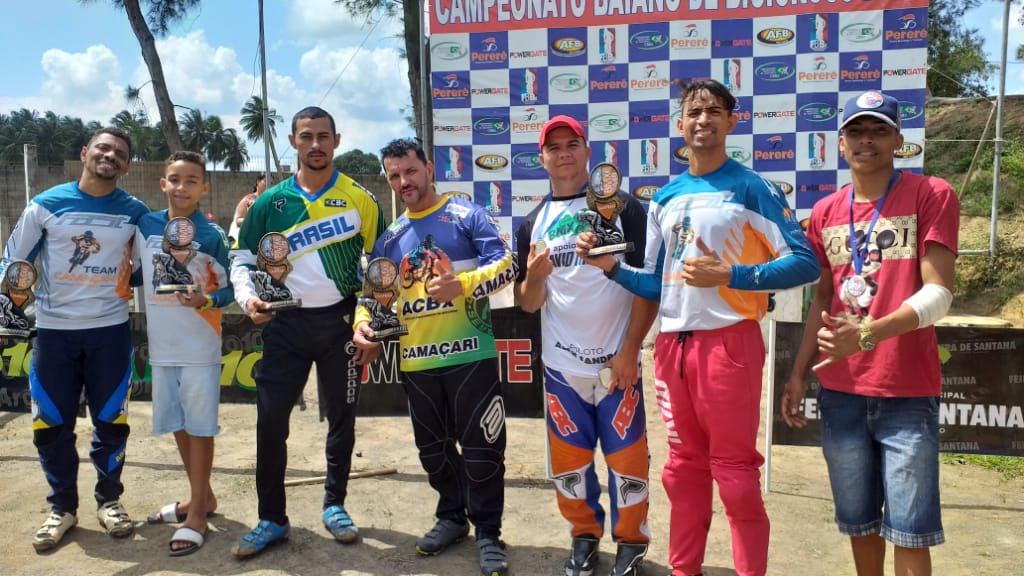 Camaçarienses se destacam no Campeonato Baiano de Bicicross