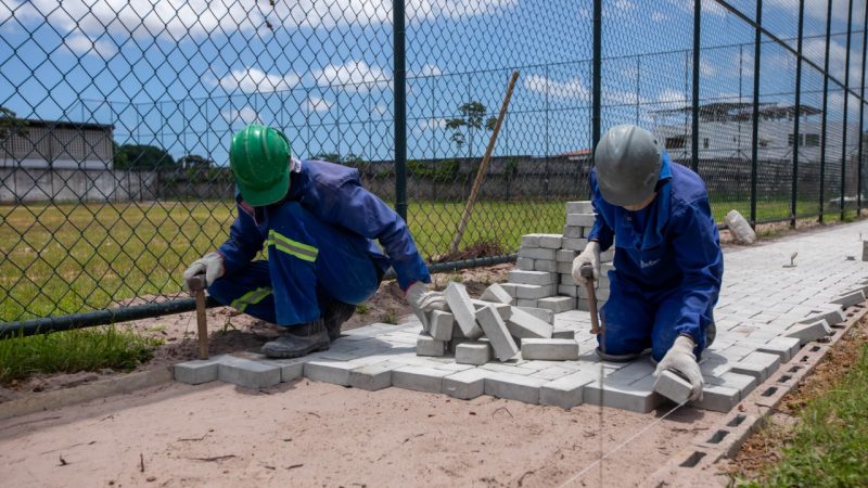 Campo Edgar Santos está 85% requalificado