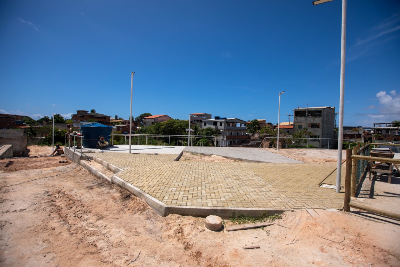 Requalificação da Praça do Alto da Bela Vista está 65% concluída