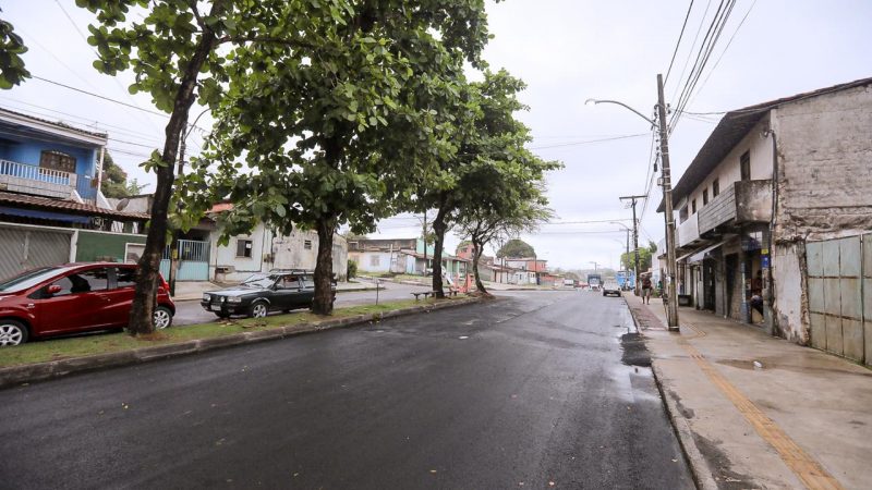 Av Rio Bandeira passa por obras de requalificação