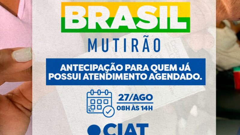 Sedes realizará mutirão para antecipar agendamentos do CadÚnico