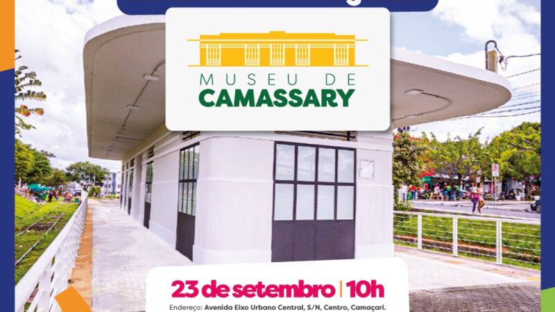 Museu de Camassary é inaugurado na sexta (23/9)