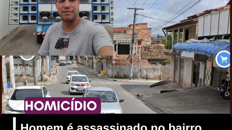 Homem é  Executado a Tiros no Parque Verde I, em camaçari