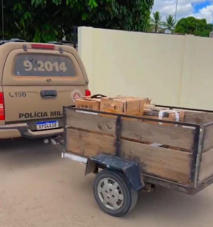 PM intercepta uma tonelada de maconha que seria vendida no Carnaval