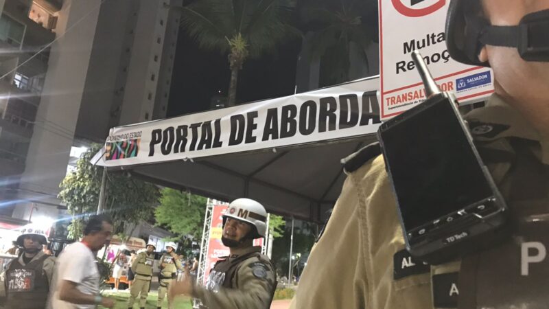 Segundo dia de festa tem homicida capturado por tecnologia