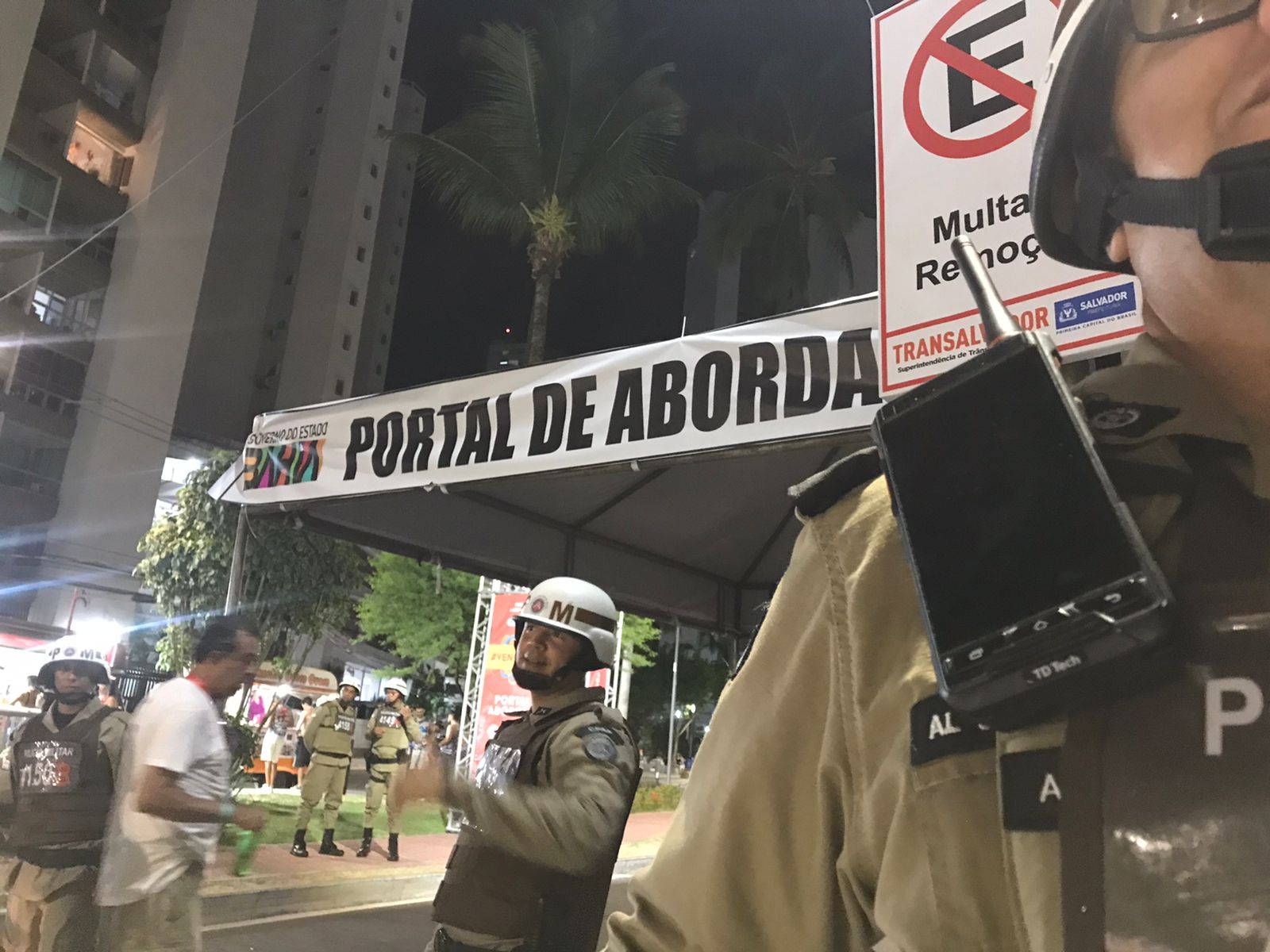 Segundo dia de festa tem homicida capturado por tecnologia