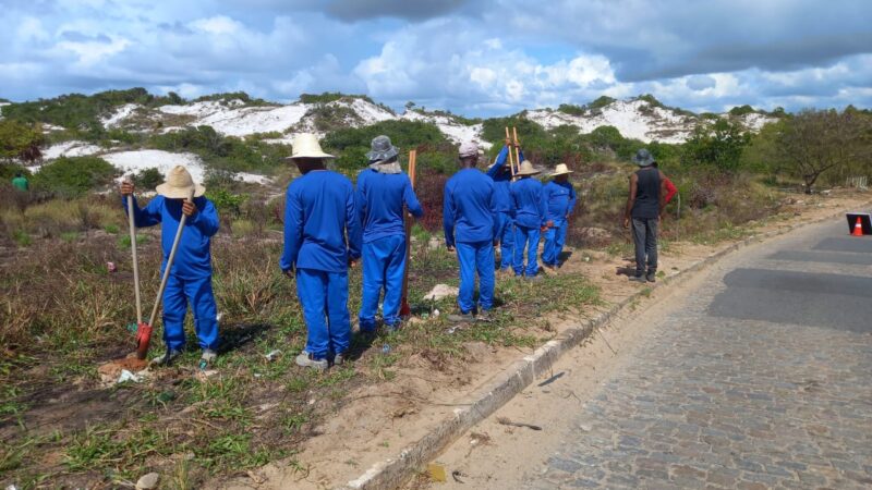 Sedur cerca área em torno do Parque das Dunas de Abrantes e Jauá