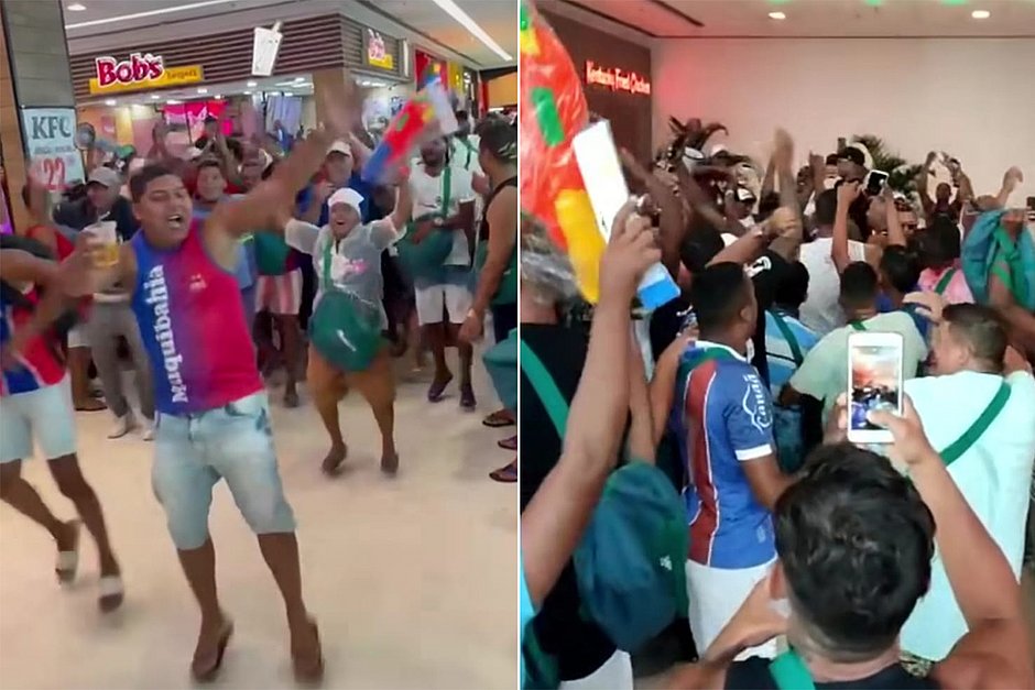Entrega de fantasias das Muquiranas cria clima de Carnaval em shopping