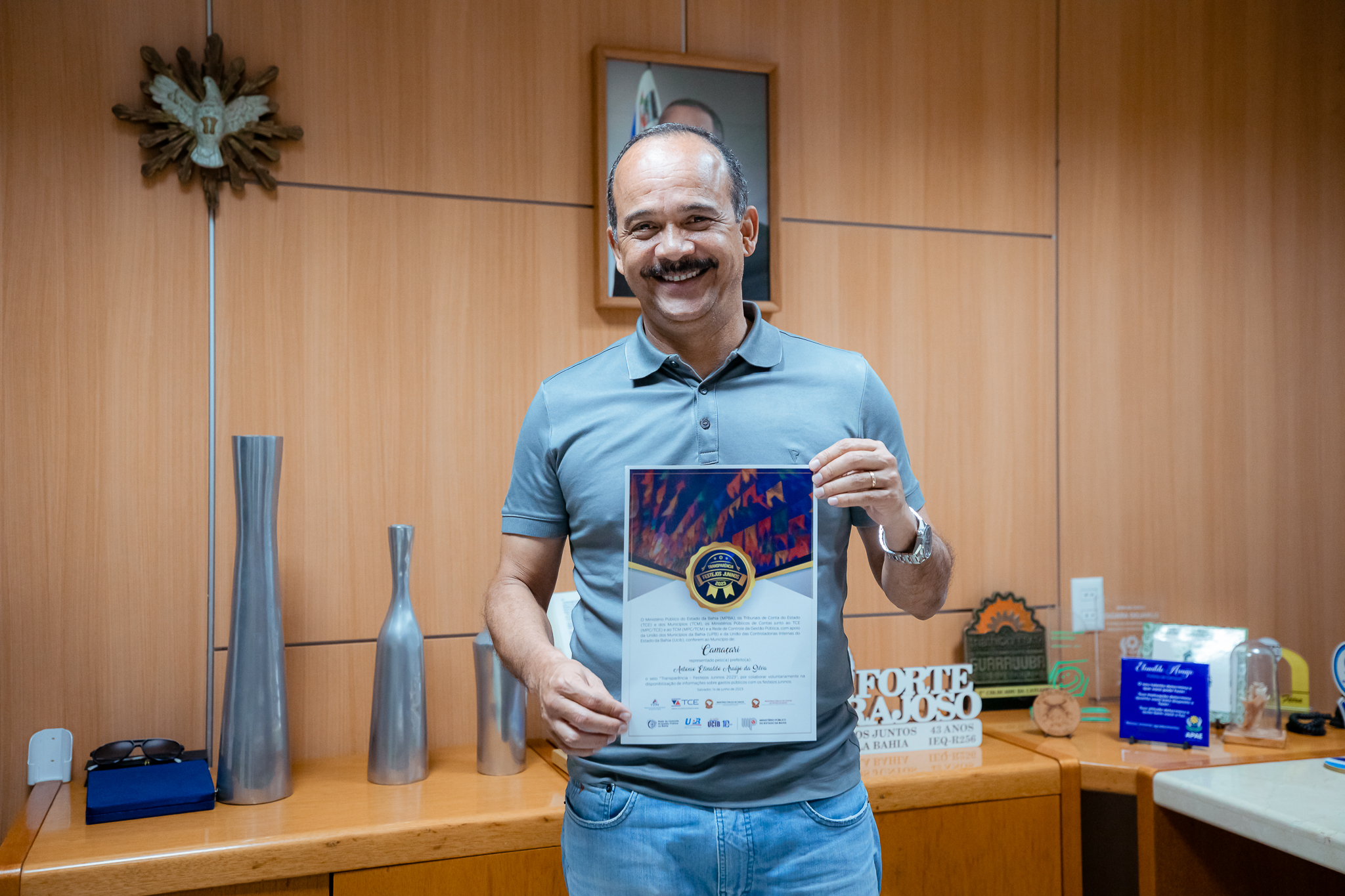 Camaçari recebe selo de transparência nos gastos com festejos juninos