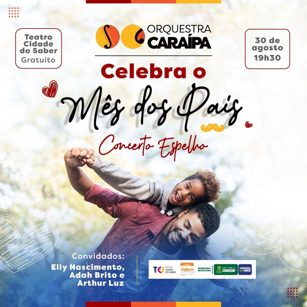 Orquestra Caraípa apresenta concerto nesta quarta (30)